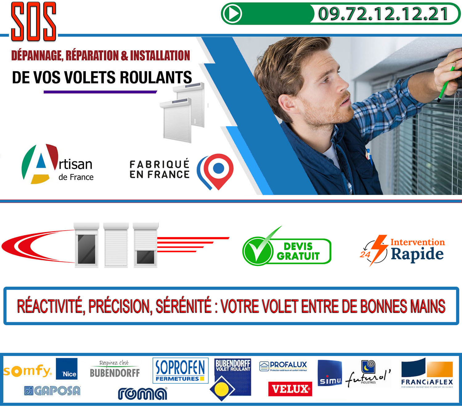 Depannage Volet Roulant Fresnes